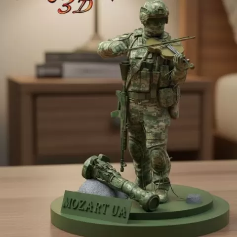 Mozart UA: The Melody of Victory (Military Violinist Figure)