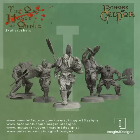 Orc Skullcrushers by Imagin3Designs