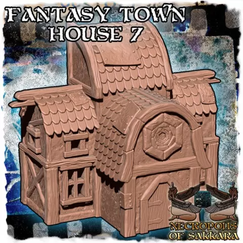Fantasy Town House 7 by Pharaoh's Workshop