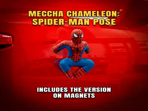 Meccha Chameleon: The Spider-Man Pose