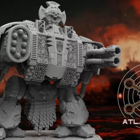 Templar Crusader Dreadnought by Atlan Forge