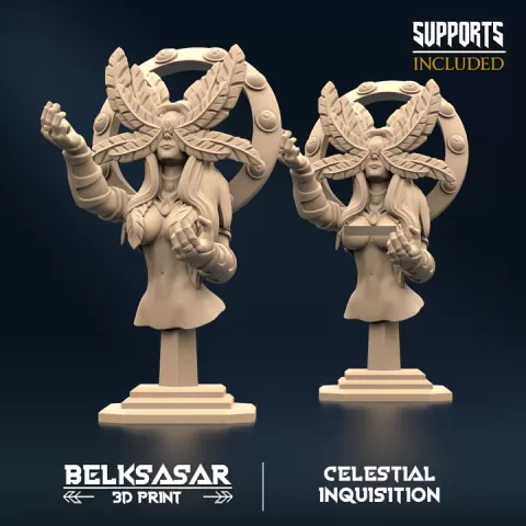 Celestial Inquisition Bust All Variants by Belksasar