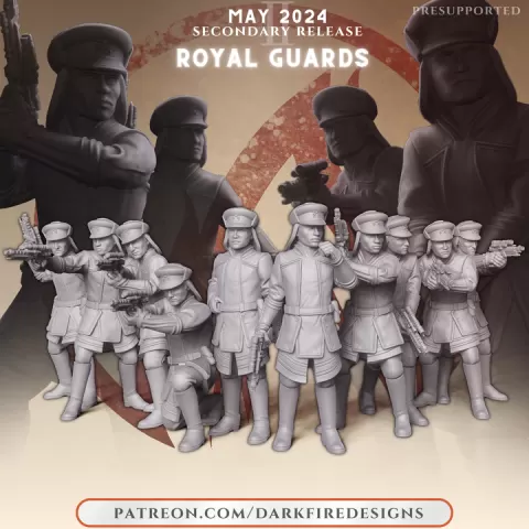 Royal Guard Squad by Dark Fire Designs
