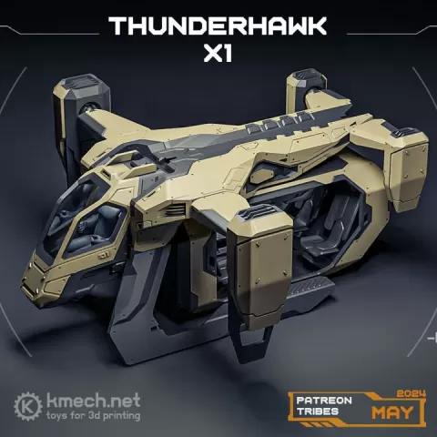 THUNDERHAWK aircraft by Kmech