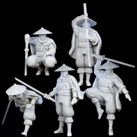 Shady Samurai - Bushido - Way of The Warrior Vol. III by YourNeighborKnight Minis