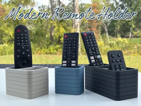 Modern Remote Holder