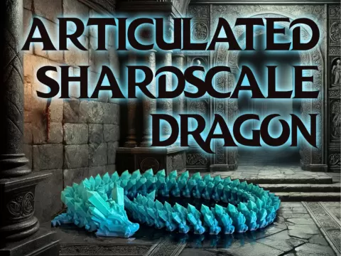 Articulated Shardscale Dragon (50cm)