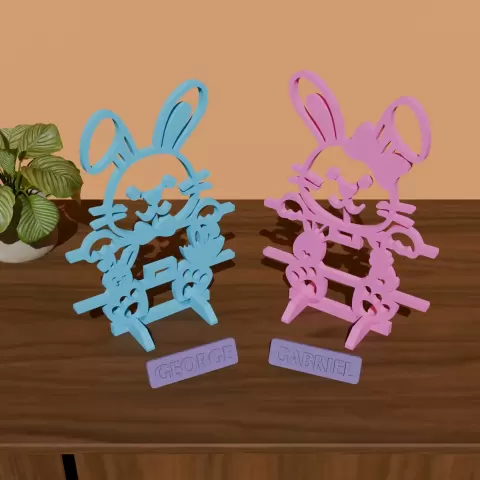 Easter Egg Name Frame