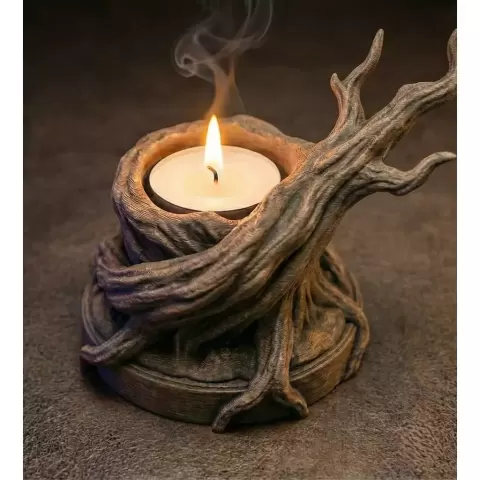 tree candle - Oled Displayer