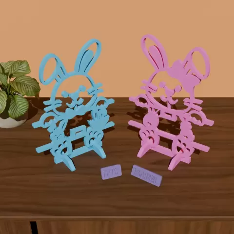 Easter Egg Name Frame