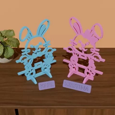 Easter Egg Name Frame