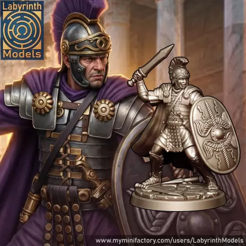 Praetorian Guard - 32mm scale by Labyrinth Models