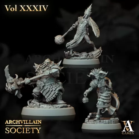 Archvillain Society Vol. XXXIV by Archvillain Games