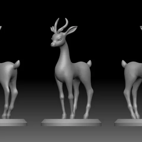 deer 3d printable model