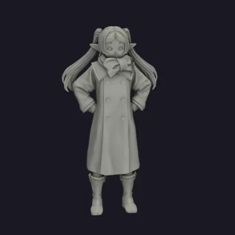 Frieren - Blizzard Arc - Winter Coat Elf