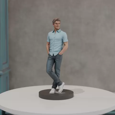 man model casual style