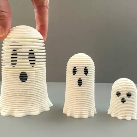 SPOOKY Slinky Ghost