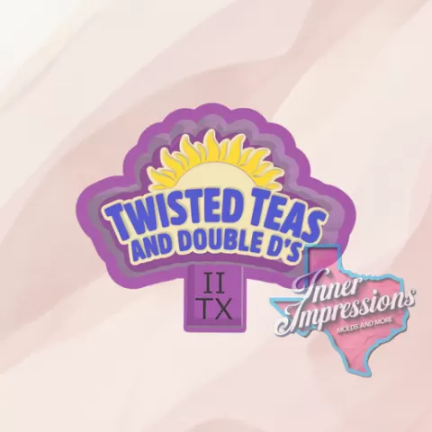 Twisted Tea Double D's Freshie Mold