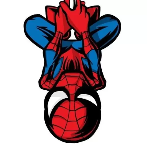 spider-man hang around charm/keychain