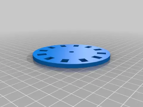 Parametric timing disk