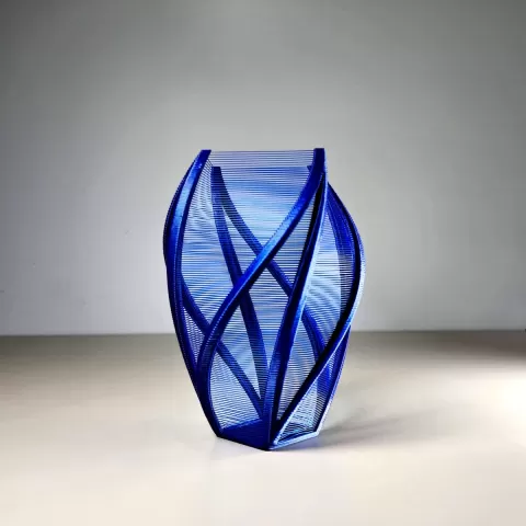Twisty String Vase