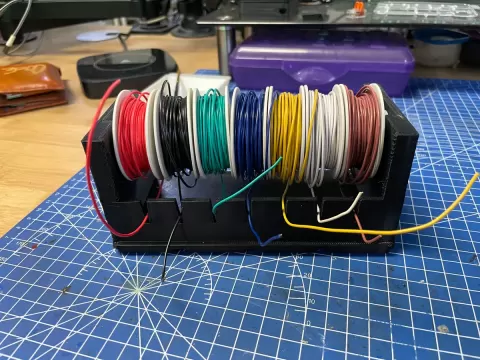 Gridfinity Simple Project Wire Holder