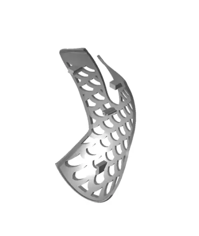 G603 light top shell scales