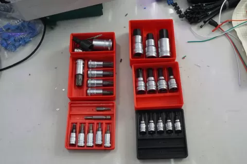 Allen and Torx Sockets Gridfinity