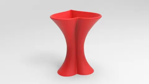 Vase Heart Saint Valentine