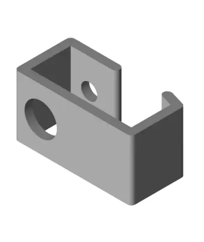 Cable clips small+large screwable