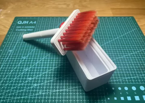 Gridfinity - Keyboard Cleaning Brush