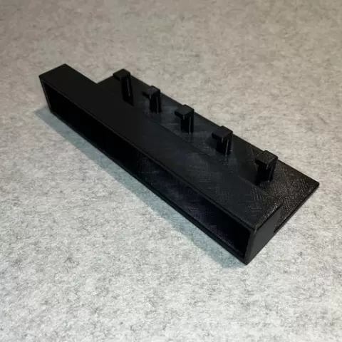 Wall key hook organizer
