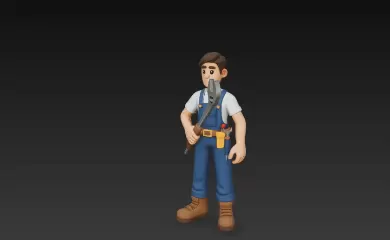 man mec - Diamond3D
