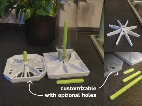 Customizable Bottle Drying Rack (5 variations)