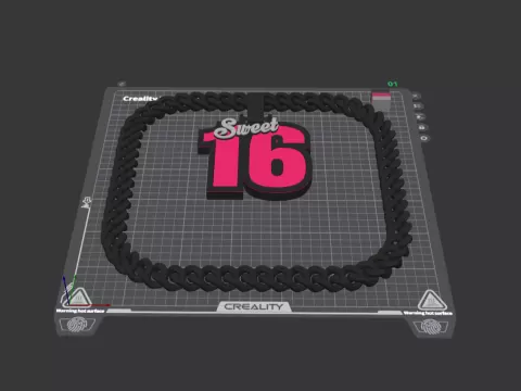 SWEET 16 BIG CHAIN - Righteous SiN11
