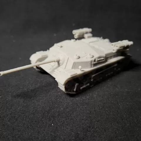 43M Zrinyi Sorozatveto + 3 Tankmen (Hungary WW2) by Wargame3d