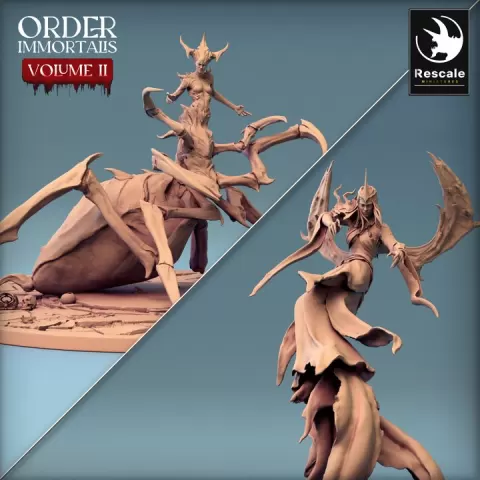 Pack Immortalis Queen by Rescale Miniatures