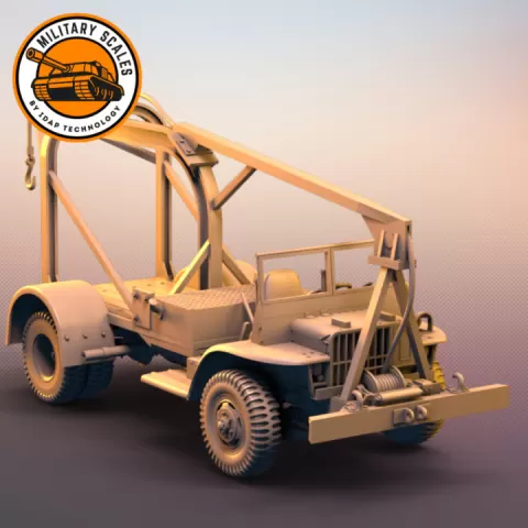 Ford GTB 4x4 Burma Bomb Service Truck 2 by MilitaryScales