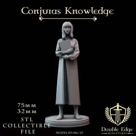 Conjura's Knowledge by Double Edge Miniatures