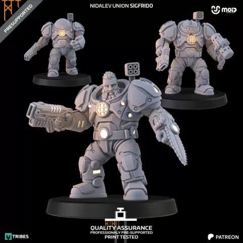 NidalveUnion Sigfrido Dwarfs by Moid