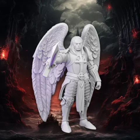Aurion, Celestial Defender by Saga Miniatures