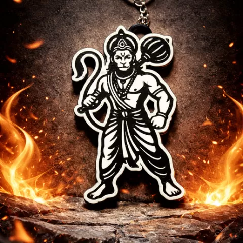 Hanuman keychain