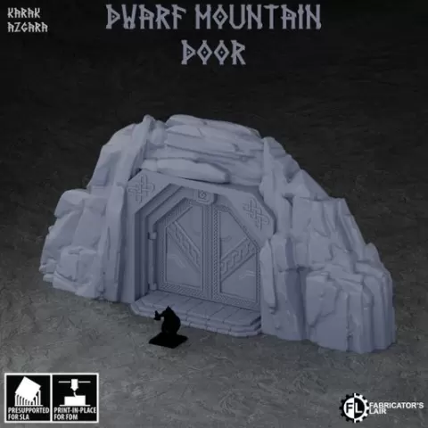 Dwarf Mountain Door