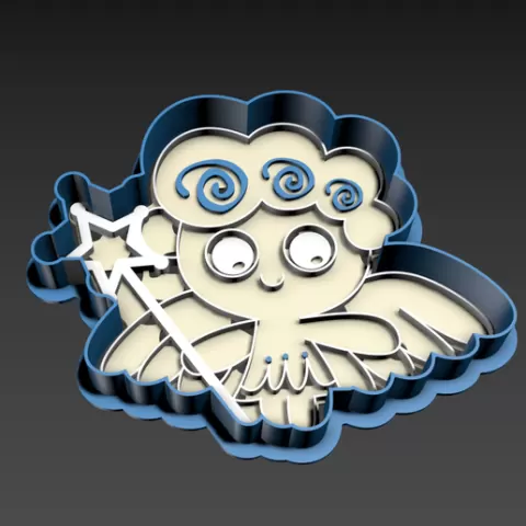 Angel Cookie Cutter (Cookie Run Kingdom)