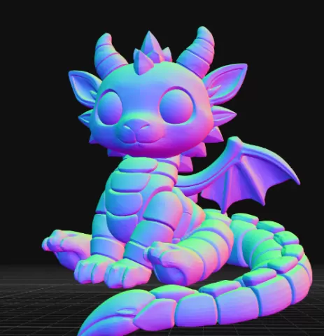 Baby Dragon Misformed Wing