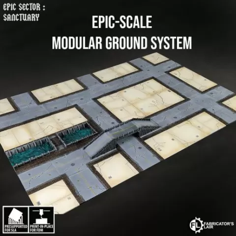 Epic-scale Modular Ground System - Grimdark Gothic