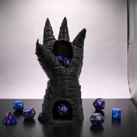 Godzilla Hand Dice Tower
