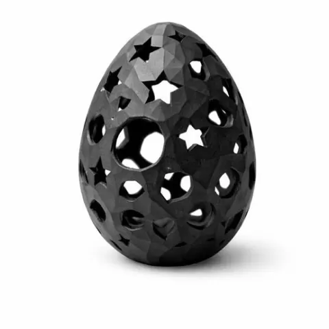 Egg with Random Patterns