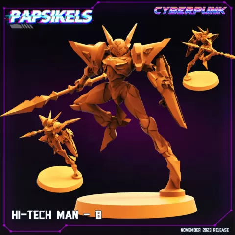 Hi TECH MAN - B by PAPSIKELS MINIATURES