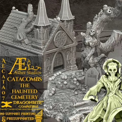 AECATA07 – The Haunted Cemetery by Aether Studios